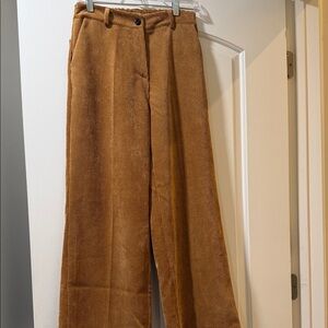 Stylish Brown Corduroy Pants